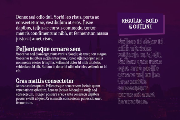 The Hoca – Display Serif Font