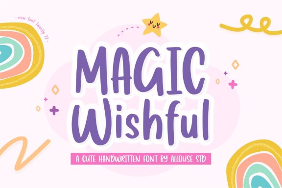 Magic Wishful Cute Font