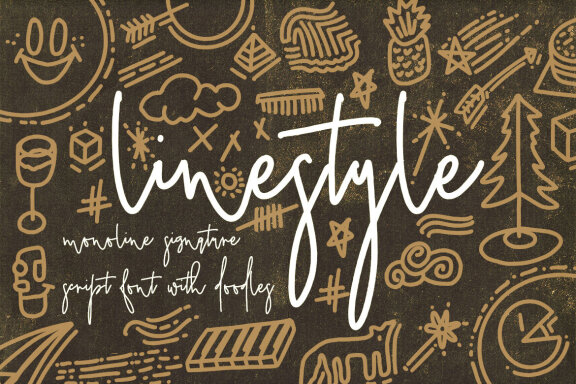 LineStyle Signature with Doodles