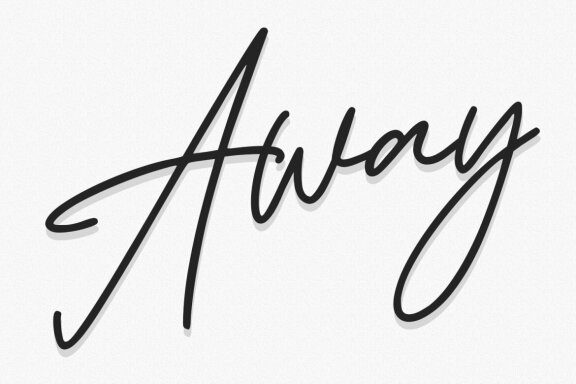Gweneths Signature Script Font