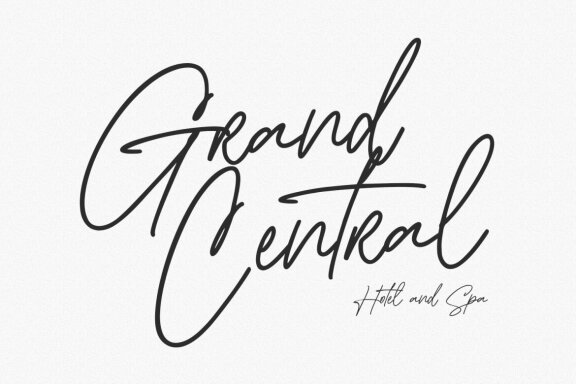 Gweneths Signature Script Font