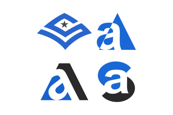 AS Aa S - Free Logo Shapes
