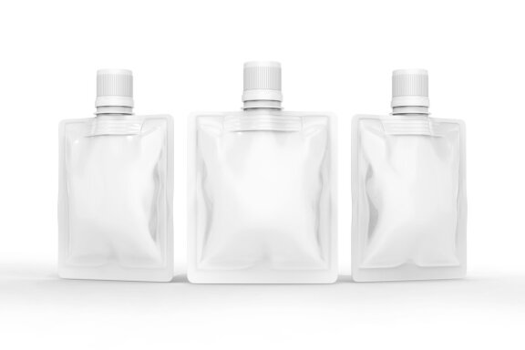Doy pack Plastic or foil package FREE mockup