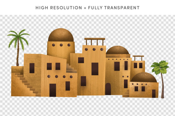 Christmas Nativity Clipart Illustrations