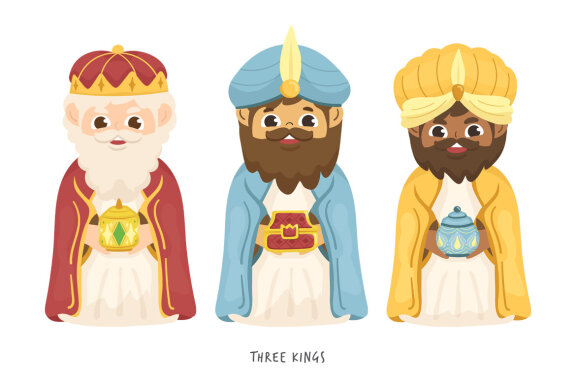 Christmas Nativity Vector Illustrations