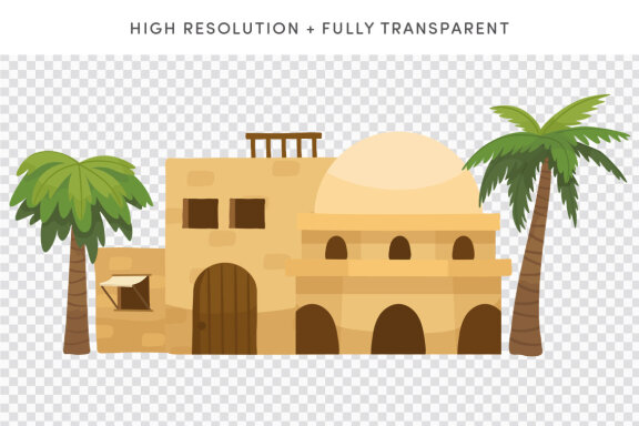 Christmas Nativity Vector Illustrations