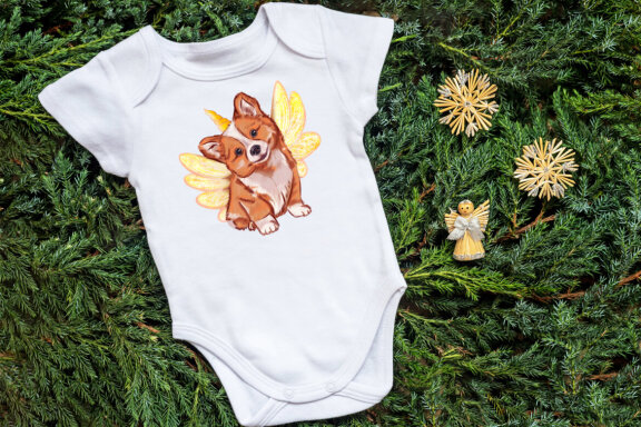 Christmas dogs Sublimation. Designs generator