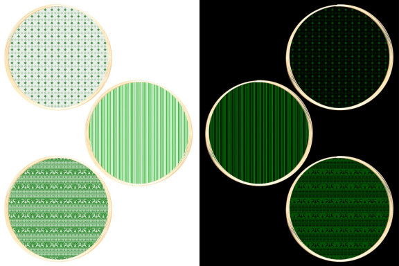 Christmas Sublimation Background Ornament Designs