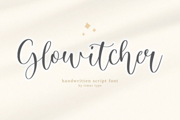 Glowitcher - A Handwritten Script Font