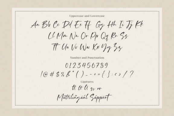 Smooth Destiny font