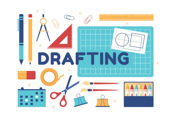10 Drafting Working Illustration