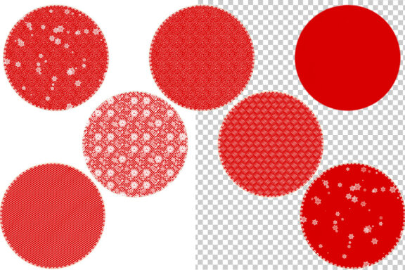 Christmas Sublimation Background Ornament Designs