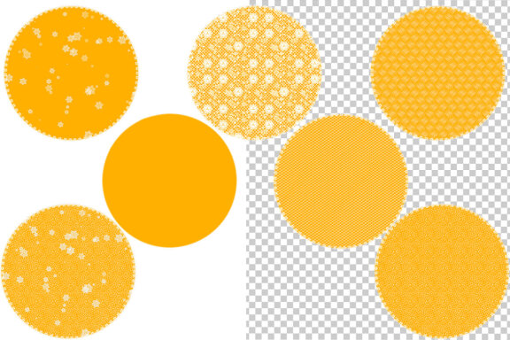 Christmas Sublimation Background Ornament Designs