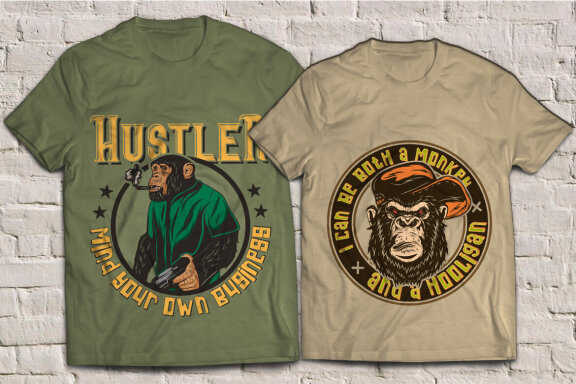 Monkey business font and designs