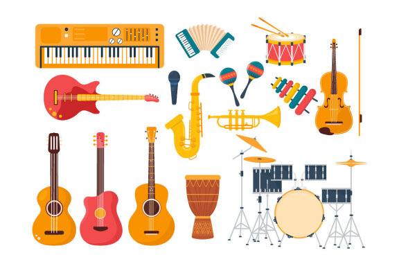 11 Music Shop Illustration