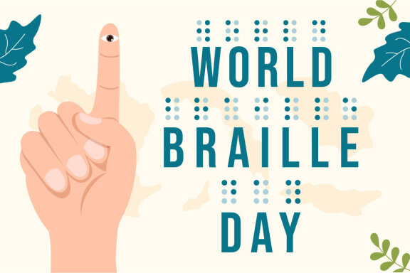 15 World Braille Day Illustration