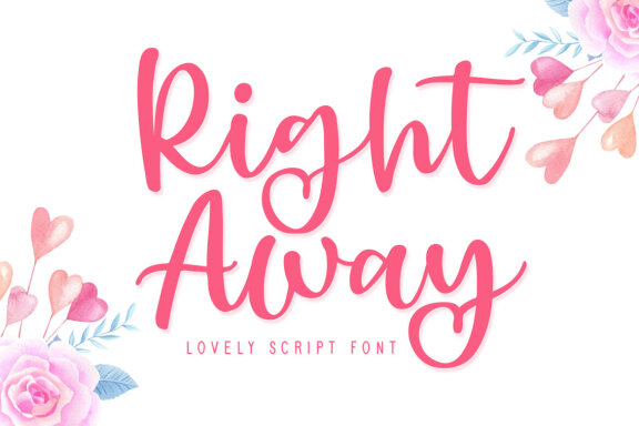 Right Away - Lovely Free Script