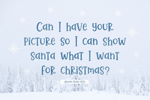 Winter Bumble - Christmas Font