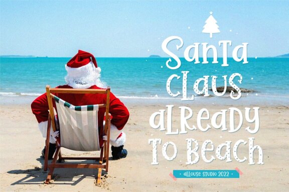 Winter Bumble - Christmas Font