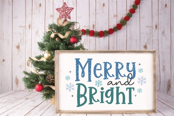 Winter Bumble - Christmas Font