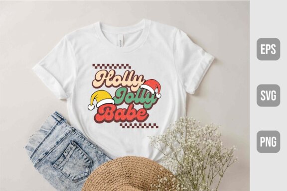 Retro Christmas Sublimation Design, Christmas Tshirt Designs Bundle