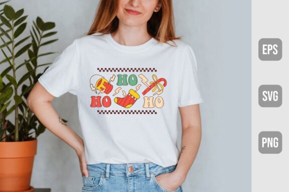 Retro Christmas Sublimation Design, Christmas Tshirt Designs Bundle