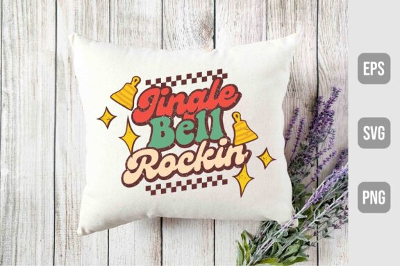 Retro Christmas Sublimation Design, Christmas Tshirt Designs Bundle