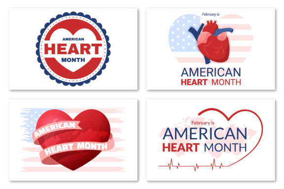 14 American Heart Month Illustration