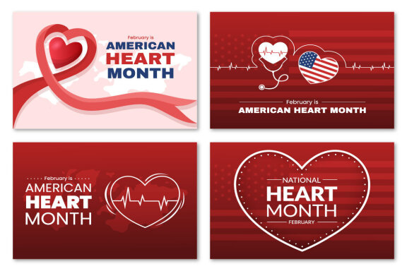 14 American Heart Month Illustration