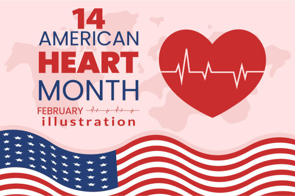 14 American Heart Month Illustration