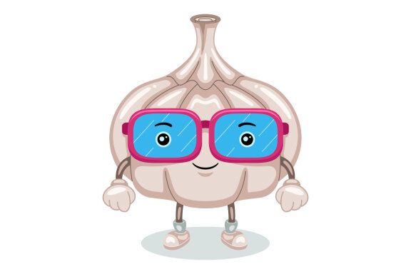 Garlic Character Vector