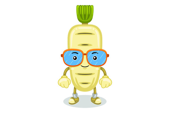 Radish Character Vector