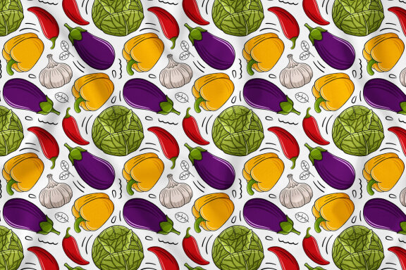 Vegetables Seamless Pattern #03
