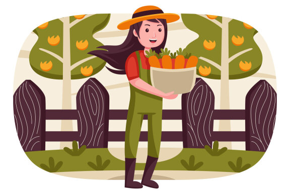 Farm Vector Illustration #03