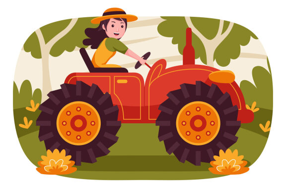 Farm Vector Illustration #05