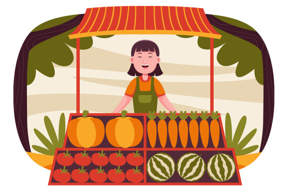 Farm Vector Illustration #09