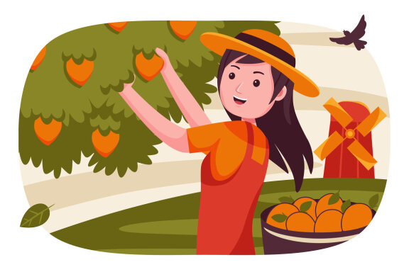 Farm Vector Illustration #11