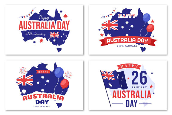 17 Happy Australia Day Illustration
