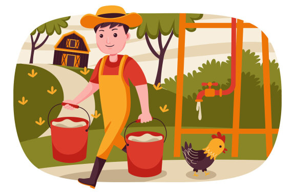 Farm Vector Illustration #16