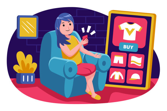 Shopping Vector Illustration #05