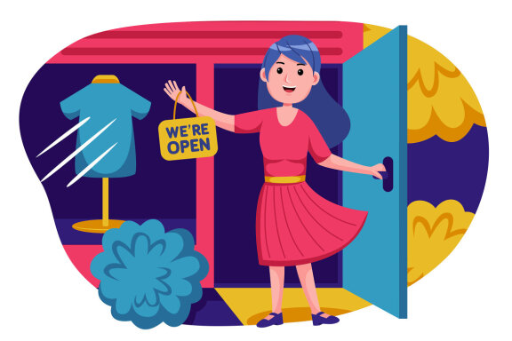 Shopping Vector Illustration #08