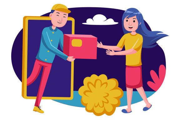Shopping Vector Illustration #21