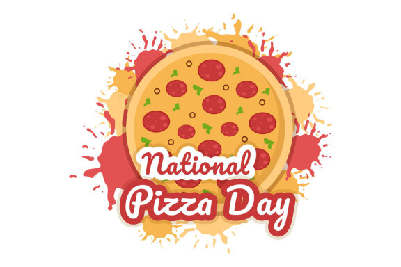 15 National Pizza Day Illustration