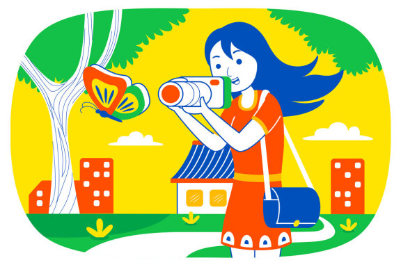 Weekend Fun Vector Illustration #03
