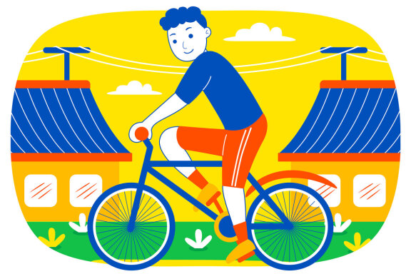 Weekend Fun Vector Illustration #08