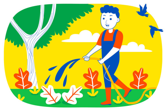 Weekend Fun Vector Illustration #18