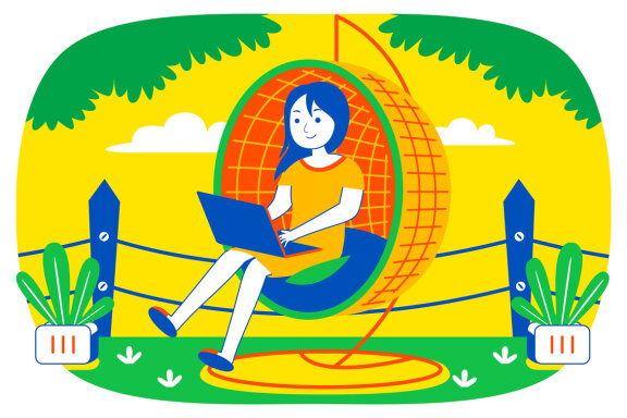 Weekend Fun Vector Illustration #21
