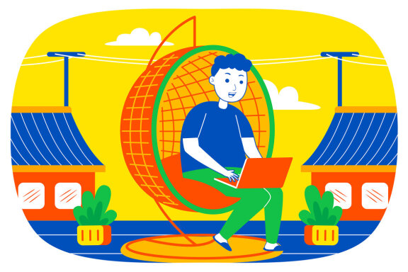 Weekend Fun Vector Illustration #22
