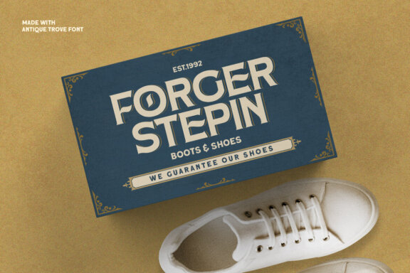Antique Trove - Display Font 