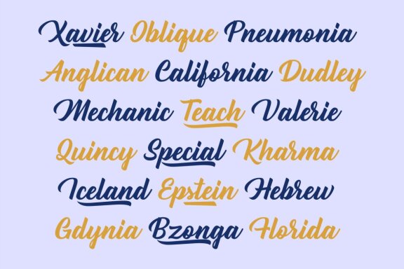 Heatter - Handwritten Font